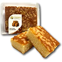 Lázaro Bizcocho Tradicional de Almendras- 1 Unidad 350 g- Bizcocho Tradicional con cortina de almendras laminadas.
